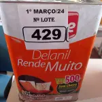 LOTE 429 - 01 LATA DE TINTA IQUINE DELANIL RENDE MUITO 18L FOSCO BASE “C”. (NO ESTADO) ATENÇÃO! FAZER A VISITAÇÃO ANTES DE ARREMATAR, NÃO SABEMOS SE FUNCIONA. LEILÃO NÃO TEM GARANTIA E NEM DEVOLUÇÃO, SUJEITO A POSSÍVEIS AVARIAS VISÍVEIS/OCULTAS E/OU AUSÊNCIA DE COMPONENTES.