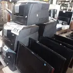 LOTE 371 - 05 IMPRESSORAS MARCAS LEXMARK MODELO E342N E 05 MONITORES MARCAS E MODELOS DIVERSOS PARA RETIRADA DE PEÇAS. (NO ESTADO) ATENÇÃO! FAZER A VISITAÇÃO ANTES DE ARREMATAR, NÃO SABEMOS SE FUNCIONA. LEILÃO NÃO TEM GARANTIA E NEM DEVOLUÇÃO, SUJEITO A POSSÍVEIS AVARIAS VISÍVEIS/OCULTAS E/OU AUSÊNCIA DE COMPONENTES.