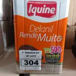 LOTE 304 - 01 LATA DE TINTA IQUINE DELANIL RENDE MUITO 18L FOSCO BASE “C”. (NO ESTADO) ATENÇÃO! FAZER A VISITAÇÃO ANTES DE ARREMATAR, NÃO SABEMOS SE FUNCIONA. LEILÃO NÃO TEM GARANTIA E NEM DEVOLUÇÃO, SUJEITO A POSSÍVEIS AVARIAS VISÍVEIS/OCULTAS E/OU AUSÊNCIA DE COMPONENTES.