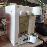 LOTE 461 - 01 PURIFICADOR DE ÁGUA NATURAL/GELADA MARCA SOFT. (NO ESTADO) ATENÇÃO! FAZER A VISITAÇÃO ANTES DE ARREMATAR, NÃO SABEMOS SE FUNCIONA. LEILÃO NÃO TEM GARANTIA E NEM DEVOLUÇÃO, SUJEITO A POSSÍVEIS AVARIAS VISÍVEIS/OCULTAS E/OU AUSÊNCIA DE COMPONENTES.