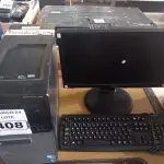 LOTE 408 - 01 CPU, 01 MONITOR, 01 TECLADO. (NO ESTADO) ATENÇÃO! FAZER A VISITAÇÃO ANTES DE ARREMATAR, NÃO SABEMOS SE FUNCIONA. LEILÃO NÃO TEM GARANTIA E NEM DEVOLUÇÃO, SUJEITO A POSSÍVEIS AVARIAS VISÍVEIS/OCULTAS E/OU AUSÊNCIA DE COMPONENTES.