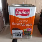 LOTE 304 - 01 LATA DE TINTA IQUINE DELANIL RENDE MUITO 18L FOSCO BASE “C”. (NO ESTADO) ATENÇÃO! FAZER A VISITAÇÃO ANTES DE ARREMATAR, NÃO SABEMOS SE FUNCIONA. LEILÃO NÃO TEM GARANTIA E NEM DEVOLUÇÃO, SUJEITO A POSSÍVEIS AVARIAS VISÍVEIS/OCULTAS E/OU AUSÊNCIA DE COMPONENTES.