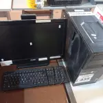 LOTE 435 - 01 CPU’S, 01 MONITOR E 01 TECLADO. (NO ESTADO) ATENÇÃO! FAZER A VISITAÇÃO ANTES DE ARREMATAR, NÃO SABEMOS SE FUNCIONA. LEILÃO NÃO TEM GARANTIA E NEM DEVOLUÇÃO, SUJEITO A POSSÍVEIS AVARIAS VISÍVEIS/OCULTAS E/OU AUSÊNCIA DE COMPONENTES.