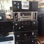 LOTE 438 - 09 CPU’S MARCAS E MODELOS DIVERSOS PARA RETIRADA DE PEÇAS. (NO ESTADO) ATENÇÃO! FAZER A VISITAÇÃO ANTES DE ARREMATAR, NÃO SABEMOS SE FUNCIONA. LEILÃO NÃO TEM GARANTIA E NEM DEVOLUÇÃO, SUJEITO A POSSÍVEIS AVARIAS VISÍVEIS/OCULTAS E/OU AUSÊNCIA DE COMPONENTES.