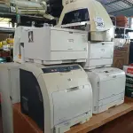 LOTE 323 - 05 IMPRESSORAS MARCAS E MODELOS DIVERSOS PARA RETIRADA DE PEÇAS. (NO ESTADO) ATENÇÃO! FAZER A VISITAÇÃO ANTES DE ARREMATAR, NÃO SABEMOS SE FUNCIONA. LEILÃO NÃO TEM GARANTIA E NEM DEVOLUÇÃO, SUJEITO A POSSÍVEIS AVARIAS VISÍVEIS/OCULTAS E/OU AUSÊNCIA DE COMPONENTES.