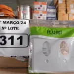 LOTE 311 - 01 LOTE COM GRANDE QUANTIDADE DE ESPELHOS PARA TOMADA PL 4X4 P/2 TOMADA FIXA DE EMBUTIR. (NO ESTADO) ATENÇÃO! FAZER A VISITAÇÃO ANTES DE ARREMATAR, NÃO SABEMOS SE FUNCIONA. LEILÃO NÃO TEM GARANTIA E NEM DEVOLUÇÃO, SUJEITO A POSSÍVEIS AVARIAS VISÍVEIS/OCULTAS E/OU AUSÊNCIA DE COMPONENTES.