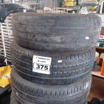 LOTE 375 - 04 PNEUS USADOS MEDIDAS DIVERSAS. (NO ESTADO) ATENÇÃO! FAZER A VISITAÇÃO ANTES DE ARREMATAR, NÃO SABEMOS SE FUNCIONA. LEILÃO NÃO TEM GARANTIA E NEM DEVOLUÇÃO, SUJEITO A POSSÍVEIS AVARIAS VISÍVEIS/OCULTAS E/OU AUSÊNCIA DE COMPONENTES.