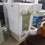 LOTE 345 - 01 PURIFICADOR DE ÁGUA MARCA SOFT. (NO ESTADO) ATENÇÃO! FAZER A VISITAÇÃO ANTES DE ARREMATAR, NÃO SABEMOS SE FUNCIONA. LEILÃO NÃO TEM GARANTIA E NEM DEVOLUÇÃO, SUJEITO A POSSÍVEIS AVARIAS VISÍVEIS/OCULTAS E/OU AUSÊNCIA DE COMPONENTES.