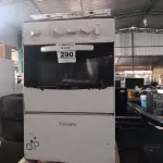 LOTE 290 - 01 FOGÃO A GÁS 04 BOCAS E 01 LAVADORA DE ROUPAS PARA RETIRADA DE PEÇAS. (NO ESTADO) ATENÇÃO! FAZER A VISITAÇÃO ANTES DE ARREMATAR, NÃO SABEMOS SE FUNCIONA. LEILÃO NÃO TEM GARANTIA E NEM DEVOLUÇÃO, SUJEITO A POSSÍVEIS AVARIAS VISÍVEIS/OCULTAS E/OU AUSÊNCIA DE COMPONENTES.