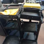 LOTE 376 - 02 CARRINHOS DE LIMPEZA INCOMPLETOS. (NO ESTADO) ATENÇÃO! FAZER A VISITAÇÃO ANTES DE ARREMATAR, NÃO SABEMOS SE FUNCIONA. LEILÃO NÃO TEM GARANTIA E NEM DEVOLUÇÃO, SUJEITO A POSSÍVEIS AVARIAS VISÍVEIS/OCULTAS E/OU AUSÊNCIA DE COMPONENTES.
