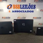 LOTE 511 - 03 NOTEBOOKS PARA RETIRADA DE PEÇAS. (NO ESTADO) ATENÇÃO! FAZER A VISITAÇÃO ANTES DE ARREMATAR, NÃO SABEMOS SE FUNCIONA. LEILÃO NÃO TEM GARANTIA E NEM DEVOLUÇÃO, SUJEITO A POSSÍVEIS AVARIAS VISÍVEIS/OCULTAS E/OU AUSÊNCIA DE COMPONENTES.