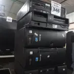 LOTE 346 - 05 CPU’S MARCAS E MODELOS DIVERSOS. (NO ESTADO) ATENÇÃO! FAZER A VISITAÇÃO ANTES DE ARREMATAR, NÃO SABEMOS SE FUNCIONA. LEILÃO NÃO TEM GARANTIA E NEM DEVOLUÇÃO, SUJEITO A POSSÍVEIS AVARIAS VISÍVEIS/OCULTAS E/OU AUSÊNCIA DE COMPONENTES.