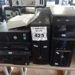 LOTE 425 - 11 CPU’S MARCAS E MODELOS DIVERSOS PARA RETIRADA DE PEÇAS. (NO ESTADO) ATENÇÃO! FAZER A VISITAÇÃO ANTES DE ARREMATAR, NÃO SABEMOS SE FUNCIONA. LEILÃO NÃO TEM GARANTIA E NEM DEVOLUÇÃO, SUJEITO A POSSÍVEIS AVARIAS VISÍVEIS/OCULTAS E/OU AUSÊNCIA DE COMPONENTES.