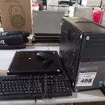 LOTE 498 - 01 CPU 01 MONITOR, 01 TECLADO E 01 MOUSE. (NO ESTADO) ATENÇÃO! FAZER A VISITAÇÃO ANTES DE ARREMATAR, NÃO SABEMOS SE FUNCIONA. LEILÃO NÃO TEM GARANTIA E NEM DEVOLUÇÃO, SUJEITO A POSSÍVEIS AVARIAS VISÍVEIS/OCULTAS E/OU AUSÊNCIA DE COMPONENTES.