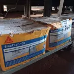 LOTE 262 - 02 CAIXAS DE SIKA TOP-100, REVESTIMENTO IMPERMEABILIZANTE SEMI-FLEXIVEL 18KG. (NO ESTADO) ATENÇÃO! FAZER A VISITAÇÃO ANTES DE ARREMATAR, NÃO SABEMOS SE FUNCIONA. LEILÃO NÃO TEM GARANTIA E NEM DEVOLUÇÃO, SUJEITO A POSSÍVEIS AVARIAS VISÍVEIS/OCULTAS E/OU AUSÊNCIA DE COMPONENTES.