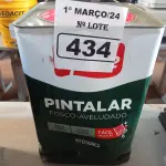 LOTE 434 - 01 LATA DE TINTA IQUINE PINTALAR FOSCO AVELUDADO 18L COR PÊSSEGO. (NO ESTADO) ATENÇÃO! FAZER A VISITAÇÃO ANTES DE ARREMATAR, NÃO SABEMOS SE FUNCIONA. LEILÃO NÃO TEM GARANTIA E NEM DEVOLUÇÃO, SUJEITO A POSSÍVEIS AVARIAS VISÍVEIS/OCULTAS E/OU AUSÊNCIA DE COMPONENTES.