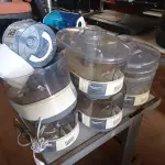 LOTE 365 - 02 SANDUICHEIRAS E VÁRIOS UMIDIFICADORES MARCAS E MODELOS DIVERSOS. (NO ESTADO) ATENÇÃO! FAZER A VISITAÇÃO ANTES DE ARREMATAR, NÃO SABEMOS SE FUNCIONA. LEILÃO NÃO TEM GARANTIA E NEM DEVOLUÇÃO, SUJEITO A POSSÍVEIS AVARIAS VISÍVEIS/OCULTAS E/OU AUSÊNCIA DE COMPONENTES.