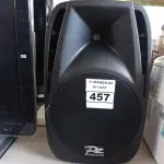 LOTE 457 - 01 CAIXA DE SOM PZ PROPASSIVE PX-12. (NO ESTADO) ATENÇÃO! FAZER A VISITAÇÃO ANTES DE ARREMATAR, NÃO SABEMOS SE FUNCIONA. LEILÃO NÃO TEM GARANTIA E NEM DEVOLUÇÃO, SUJEITO A POSSÍVEIS AVARIAS VISÍVEIS/OCULTAS E/OU AUSÊNCIA DE COMPONENTES.