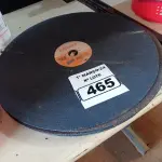 LOTE 465 - 05 DISCOS DE POLICORTE. (NO ESTADO) ATENÇÃO! FAZER A VISITAÇÃO ANTES DE ARREMATAR, NÃO SABEMOS SE FUNCIONA. LEILÃO NÃO TEM GARANTIA E NEM DEVOLUÇÃO, SUJEITO A POSSÍVEIS AVARIAS VISÍVEIS/OCULTAS E/OU AUSÊNCIA DE COMPONENTES.