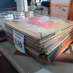 LOTE 330 - 01 LOTE COM VÁRIOS DISCOS DE VINIL. (NO ESTADO) ATENÇÃO! FAZER A VISITAÇÃO ANTES DE ARREMATAR, NÃO SABEMOS SE FUNCIONA. LEILÃO NÃO TEM GARANTIA E NEM DEVOLUÇÃO, SUJEITO A POSSÍVEIS AVARIAS VISÍVEIS/OCULTAS E/OU AUSÊNCIA DE COMPONENTES.