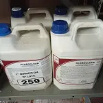 LOTE 259 - 20 LITROS DE CLOROCLEAN, LIMPADOR DESINFETANTE CLORADO PARA INDUSTRIAS ALIMENTÍCIAS E AFINS. (NO ESTADO) ATENÇÃO! FAZER A VISITAÇÃO ANTES DE ARREMATAR, NÃO SABEMOS SE FUNCIONA. LEILÃO NÃO TEM GARANTIA E NEM DEVOLUÇÃO, SUJEITO A POSSÍVEIS AVARIAS VISÍVEIS/OCULTAS E/OU AUSÊNCIA DE COMPONENTES.
