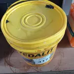 LOTE 317 - 01 BALDE DE VEDALIT, ADITIVO PLASTIFICANTE CONCENTRADO PARA ARGAMASSA DE ASSENTAMENTO E REBOCO CONVENCIONAL 18L.  (NO ESTADO) ATENÇÃO! FAZER A VISITAÇÃO ANTES DE ARREMATAR, NÃO SABEMOS SE FUNCIONA. LEILÃO NÃO TEM GARANTIA E NEM DEVOLUÇÃO, SUJEITO A POSSÍVEIS AVARIAS VISÍVEIS/OCULTAS E/OU AUSÊNCIA DE COMPONENTES.