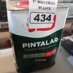 LOTE 434 - 01 LATA DE TINTA IQUINE PINTALAR FOSCO AVELUDADO 18L COR PÊSSEGO. (NO ESTADO) ATENÇÃO! FAZER A VISITAÇÃO ANTES DE ARREMATAR, NÃO SABEMOS SE FUNCIONA. LEILÃO NÃO TEM GARANTIA E NEM DEVOLUÇÃO, SUJEITO A POSSÍVEIS AVARIAS VISÍVEIS/OCULTAS E/OU AUSÊNCIA DE COMPONENTES.
