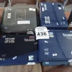 LOTE 436 - 06 PROJETORES MULTIMIDIA MARCAS E MODELOS DIVERSOS. (NO ESTADO) ATENÇÃO! FAZER A VISITAÇÃO ANTES DE ARREMATAR, NÃO SABEMOS SE FUNCIONA. LEILÃO NÃO TEM GARANTIA E NEM DEVOLUÇÃO, SUJEITO A POSSÍVEIS AVARIAS VISÍVEIS/OCULTAS E/OU AUSÊNCIA DE COMPONENTES.