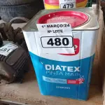 LOTE 480 - 01 LATA DE TINTA IQUINE DIATEX PINTA MAIS 18L FOSCO BASE “P”. (NO ESTADO) ATENÇÃO! FAZER A VISITAÇÃO ANTES DE ARREMATAR, NÃO SABEMOS SE FUNCIONA. LEILÃO NÃO TEM GARANTIA E NEM DEVOLUÇÃO, SUJEITO A POSSÍVEIS AVARIAS VISÍVEIS/OCULTAS E/OU AUSÊNCIA DE COMPONENTES.