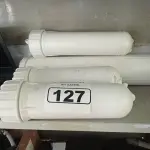LOTE 127 - 04 FILTROS PARA CAIXA D’AGUA TIPO CAVALETE. (NO ESTADO) ATENÇÃO! FAZER A VISITAÇÃO ANTES DE ARREMATAR, NÃO SABEMOS SE FUNCIONA. LEILÃO NÃO TEM GARANTIA E NEM DEVOLUÇÃO, SUJEITO A POSSÍVEIS AVARIAS VISÍVEIS/OCULTAS E/OU AUSÊNCIA DE COMPONENTES.