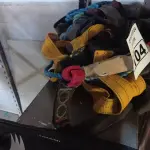 LOTE 104 - 05 CINTOS DE SEGURANÇA NO TRABALHO. (NO ESTADO) ATENÇÃO! FAZER A VISITAÇÃO ANTES DE ARREMATAR, NÃO SABEMOS SE FUNCIONA. LEILÃO NÃO TEM GARANTIA E NEM DEVOLUÇÃO, SUJEITO A POSSÍVEIS AVARIAS VISÍVEIS/OCULTAS E/OU AUSÊNCIA DE COMPONENTES.
