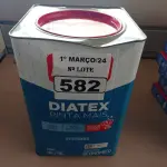 LOTE 582 - 01 LATA DE TINTA IQUINE DIATEX PINTA MAIS 18L FOSCO BASE “P”. (NO ESTADO) ATENÇÃO! FAZER A VISITAÇÃO ANTES DE ARREMATAR, NÃO SABEMOS SE FUNCIONA. LEILÃO NÃO TEM GARANTIA E NEM DEVOLUÇÃO, SUJEITO A POSSÍVEIS AVARIAS VISÍVEIS/OCULTAS E/OU AUSÊNCIA DE COMPONENTES.
