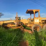 LOTE 583 - 01 MOTONIVELADORA FIATALLIS FG70, MOTOR MERCEDES BENZ, 100% OPERACIONAL (NO ESTADO) (RETIRADA EM GOIÂNIA) (VISTORIA AGENDAR 61-98153-0503)