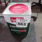 LOTE 563 - 01 LATA DE TINTA IQUINE PINTALAR FOSCO AVELUDADO 18L COR PÊSSEGO. (NO ESTADO) ATENÇÃO! FAZER A VISITAÇÃO ANTES DE ARREMATAR, NÃO SABEMOS SE FUNCIONA. LEILÃO NÃO TEM GARANTIA E NEM DEVOLUÇÃO, SUJEITO A POSSÍVEIS AVARIAS VISÍVEIS/OCULTAS E/OU AUSÊNCIA DE COMPONENTES.