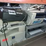 LOTE 048 - 01 LOTE COM VÁRIAS IMPRESSORAS MARCAS E MODELOS DIVERSOS. (NO ESTADO) ATENÇÃO! FAZER A VISITAÇÃO ANTES DE ARREMATAR, NÃO SABEMOS SE FUNCIONA. LEILÃO NÃO TEM GARANTIA E NEM DEVOLUÇÃO, SUJEITO A POSSÍVEIS AVARIAS VISÍVEIS/OCULTAS E/OU AUSÊNCIA DE COMPONENTES.
