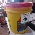 LOTE 581 - 01 BALDE DE SIKANOL ALVENARIA, ADITIVO PLASTIFICANTE PARA ARGAMASSA DE ASSENTAMENTO E REBOCO 18L. (NO ESTADO) ATENÇÃO! FAZER A VISITAÇÃO ANTES DE ARREMATAR, NÃO SABEMOS SE FUNCIONA. LEILÃO NÃO TEM GARANTIA E NEM DEVOLUÇÃO, SUJEITO A POSSÍVEIS AVARIAS VISÍVEIS/OCULTAS E/OU AUSÊNCIA DE COMPONENTES.
