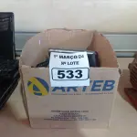 LOTE 533 - 01 LOTE COM PERIFÉRICOS DIVERSOS. (NO ESTADO) ATENÇÃO! FAZER A VISITAÇÃO ANTES DE ARREMATAR, NÃO SABEMOS SE FUNCIONA. LEILÃO NÃO TEM GARANTIA E NEM DEVOLUÇÃO, SUJEITO A POSSÍVEIS AVARIAS VISÍVEIS/OCULTAS E/OU AUSÊNCIA DE COMPONENTES.