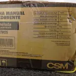 LOTE 165 - 01 TALHA MANUAL DE CORRENTE 1 TONELADA DE CAPACIDADE E 05 METROS MODELO: TC1000 CSM RENTAL PRO. (NOVO) (NO ESTADO) ATENÇÃO! FAZER A VISITAÇÃO ANTES DE ARREMATAR, NÃO SABEMOS SE FUNCIONA. LEILÃO NÃO TEM GARANTIA E NEM DEVOLUÇÃO, SUJEITO A POSSÍVEIS AVARIAS VISÍVEIS/OCULTAS E/OU AUSÊNCIA DE COMPONENTES.