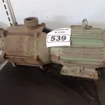 LOTE 539 - 01 BOMBA D’ÁGUA. (NO ESTADO) ATENÇÃO! FAZER A VISITAÇÃO ANTES DE ARREMATAR, NÃO SABEMOS SE FUNCIONA. LEILÃO NÃO TEM GARANTIA E NEM DEVOLUÇÃO, SUJEITO A POSSÍVEIS AVARIAS VISÍVEIS/OCULTAS E/OU AUSÊNCIA DE COMPONENTES.