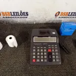 LOTE 025 - 01 CALCULADORA CASSIO HR-100(NOVA). (NO ESTADO) ATENÇÃO! FAZER A VISITAÇÃO ANTES DE ARREMATAR, NÃO SABEMOS SE FUNCIONA. LEILÃO NÃO TEM GARANTIA E NEM DEVOLUÇÃO, SUJEITO A POSSÍVEIS AVARIAS VISÍVEIS/OCULTAS E/OU AUSÊNCIA DE COMPONENTES.