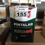 LOTE 155 - 01 LATA DE TINTA IQUINE PINTALAR FOSCO AVELUDADO 18L NA COR BRANCO NEVE. (NO ESTADO) ATENÇÃO! FAZER A VISITAÇÃO ANTES DE ARREMATAR, NÃO SABEMOS SE FUNCIONA. LEILÃO NÃO TEM GARANTIA E NEM DEVOLUÇÃO, SUJEITO A POSSÍVEIS AVARIAS VISÍVEIS/OCULTAS E/OU AUSÊNCIA DE COMPONENTES.