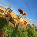 LOTE 583 - 01 MOTONIVELADORA FIATALLIS FG70, MOTOR MERCEDES BENZ, 100% OPERACIONAL (NO ESTADO) (RETIRADA EM GOIÂNIA) (VISTORIA AGENDAR 61-98153-0503)