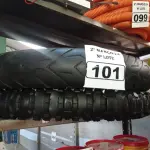 LOTE 101 - 02 PNEUS DE MOTO. (NO ESTADO) ATENÇÃO! FAZER A VISITAÇÃO ANTES DE ARREMATAR, NÃO SABEMOS SE FUNCIONA. LEILÃO NÃO TEM GARANTIA E NEM DEVOLUÇÃO, SUJEITO A POSSÍVEIS AVARIAS VISÍVEIS/OCULTAS E/OU AUSÊNCIA DE COMPONENTES.
