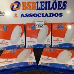 LOTE 140 - 05 LUMINÁRIAS DE SOBREPOR 220V CIRCULAR 24W LED 1,400 LUMENS MARCA DECORLUX.(NOVO) (NO ESTADO) ATENÇÃO! FAZER A VISITAÇÃO ANTES DE ARREMATAR, NÃO SABEMOS SE FUNCIONA. LEILÃO NÃO TEM GARANTIA E NEM DEVOLUÇÃO, SUJEITO A POSSÍVEIS AVARIAS VISÍVEIS/OCULTAS E/OU AUSÊNCIA DE COMPONENTES.
