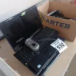 LOTE 532 - 04 NOTEBOOKS, 02 TECLADOS E 01 MÁQUINA FOTOGRÁFICA ANTIGA PARA RETIRADA DE PEÇAS, (NO ESTADO) ATENÇÃO! FAZER A VISITAÇÃO ANTES DE ARREMATAR, NÃO SABEMOS SE FUNCIONA. LEILÃO NÃO TEM GARANTIA E NEM DEVOLUÇÃO, SUJEITO A POSSÍVEIS AVARIAS VISÍVEIS/OCULTAS E/OU AUSÊNCIA DE COMPONENTES.
