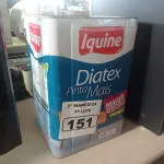LOTE 151 - 01 LATA DE TINTA IQUINE DIATEX PINTA MAIS 18L FOSCO BASE “P”. (NO ESTADO) ATENÇÃO! FAZER A VISITAÇÃO ANTES DE ARREMATAR, NÃO SABEMOS SE FUNCIONA. LEILÃO NÃO TEM GARANTIA E NEM DEVOLUÇÃO, SUJEITO A POSSÍVEIS AVARIAS VISÍVEIS/OCULTAS E/OU AUSÊNCIA DE COMPONENTES.