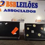 LOTE 002 - 02 NETBOOK’S MARCAS E MODELOS DIVERSOS PARA RETIRADA DE PEÇAS. (NO ESTADO) ATENÇÃO! FAZER A VISITAÇÃO ANTES DE ARREMATAR, NÃO SABEMOS SE FUNCIONA. LEILÃO NÃO TEM GARANTIA E NEM DEVOLUÇÃO, SUJEITO A POSSÍVEIS AVARIAS VISÍVEIS/OCULTAS E/OU AUSÊNCIA DE COMPONENTES.