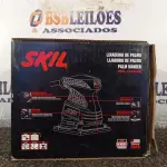 LOTE 080 - 01 LIXADEIRA ORBITAL DE PALMA 7232 200W-1/4 DE LIXA 220V MARCA SKIL. (NOVO) (NO ESTADO) ATENÇÃO! FAZER A VISITAÇÃO ANTES DE ARREMATAR, NÃO SABEMOS SE FUNCIONA. LEILÃO NÃO TEM GARANTIA E NEM DEVOLUÇÃO, SUJEITO A POSSÍVEIS AVARIAS VISÍVEIS/OCULTAS E/OU AUSÊNCIA DE COMPONENTES.