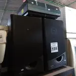 LOTE 159 - 01 TOCA DISCOS E 02 CAIXAS DE SOM. (NO ESTADO) ATENÇÃO! FAZER A VISITAÇÃO ANTES DE ARREMATAR, NÃO SABEMOS SE FUNCIONA. LEILÃO NÃO TEM GARANTIA E NEM DEVOLUÇÃO, SUJEITO A POSSÍVEIS AVARIAS VISÍVEIS/OCULTAS E/OU AUSÊNCIA DE COMPONENTES.