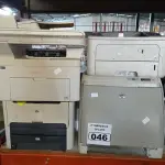LOTE 046 - 04 IMPRESSORAS MARCAS E MODELOS DIVERSOS. (NO ESTADO) ATENÇÃO! FAZER A VISITAÇÃO ANTES DE ARREMATAR, NÃO SABEMOS SE FUNCIONA. LEILÃO NÃO TEM GARANTIA E NEM DEVOLUÇÃO, SUJEITO A POSSÍVEIS AVARIAS VISÍVEIS/OCULTAS E/OU AUSÊNCIA DE COMPONENTES.